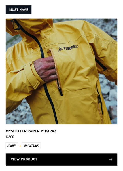 Must have: Myshelter Rain.Rdy parka