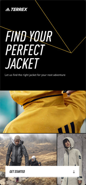 Landing: find your perfect jacket