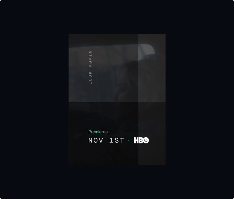 HBO Mosaic: premieres November 1st