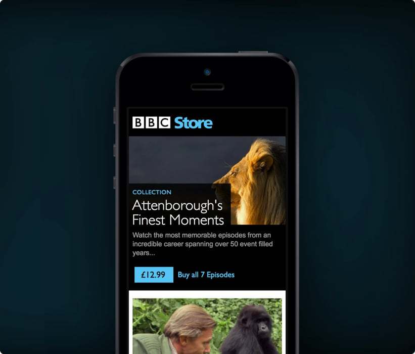 BBC Store on iPhone: Attenborough’s Finest Moments